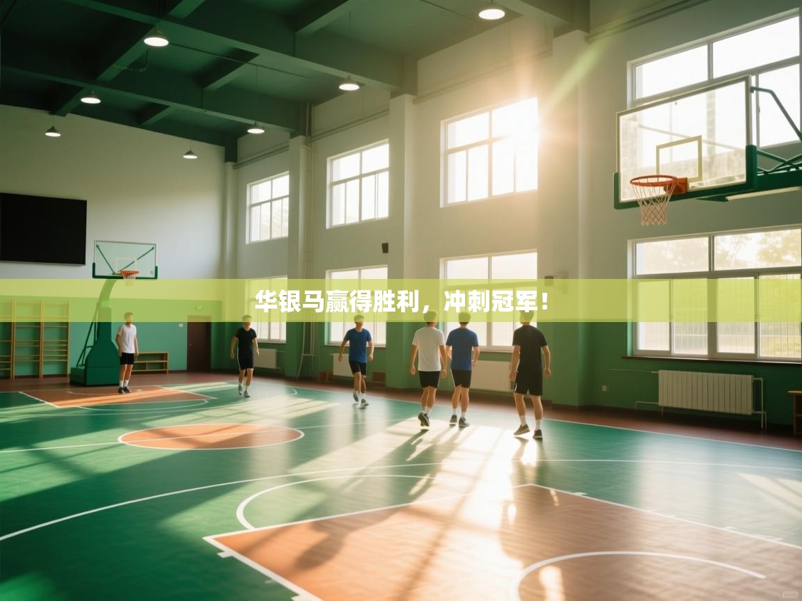 华银马赢得胜利，冲刺冠军！